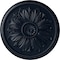 Ekena Millwork Kaya Ceiling Medallion (Fits Canopies up to 5 1/4"), Hnd-Painted Midnight Dream, 23 5/8"OD x 1 1/2"P CM23KAMDF - alternate 1